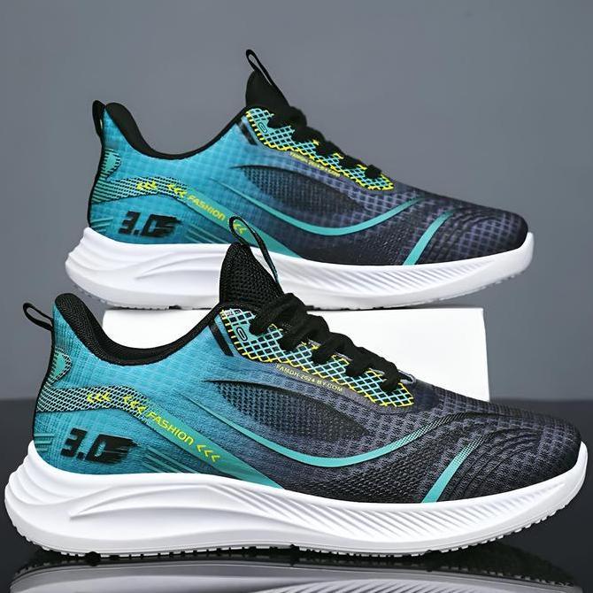 Cuci Gudang  [Cuci Gudang] Sepatu Olahraga Kasual Pria Sepatu Running Sport