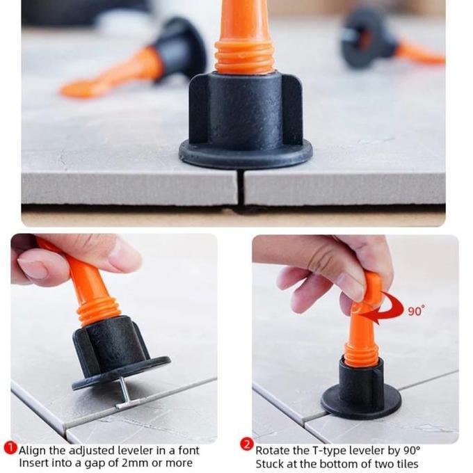 Ironbig- Alat Perata Keramik - Reuseable Tile Leveling - Leveling Keramik