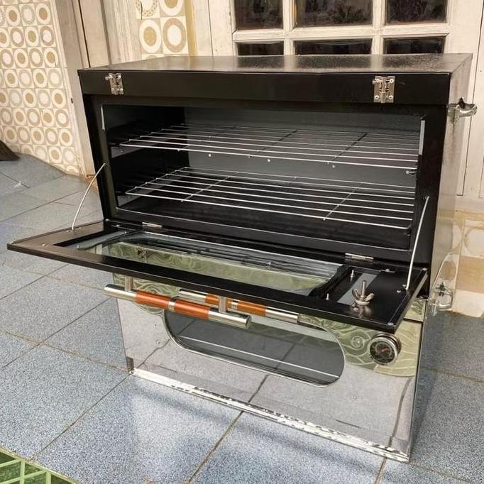 oven kompor 2 tungku stainless PM