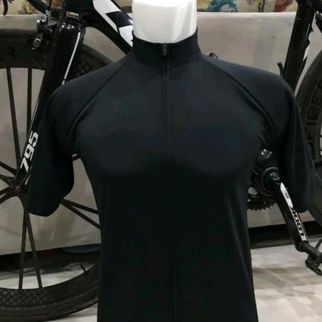 Jersey Roadbike Bla Jersey Sepeda Hitam Polos Jersey Sepeda Lengan Pendek Sport