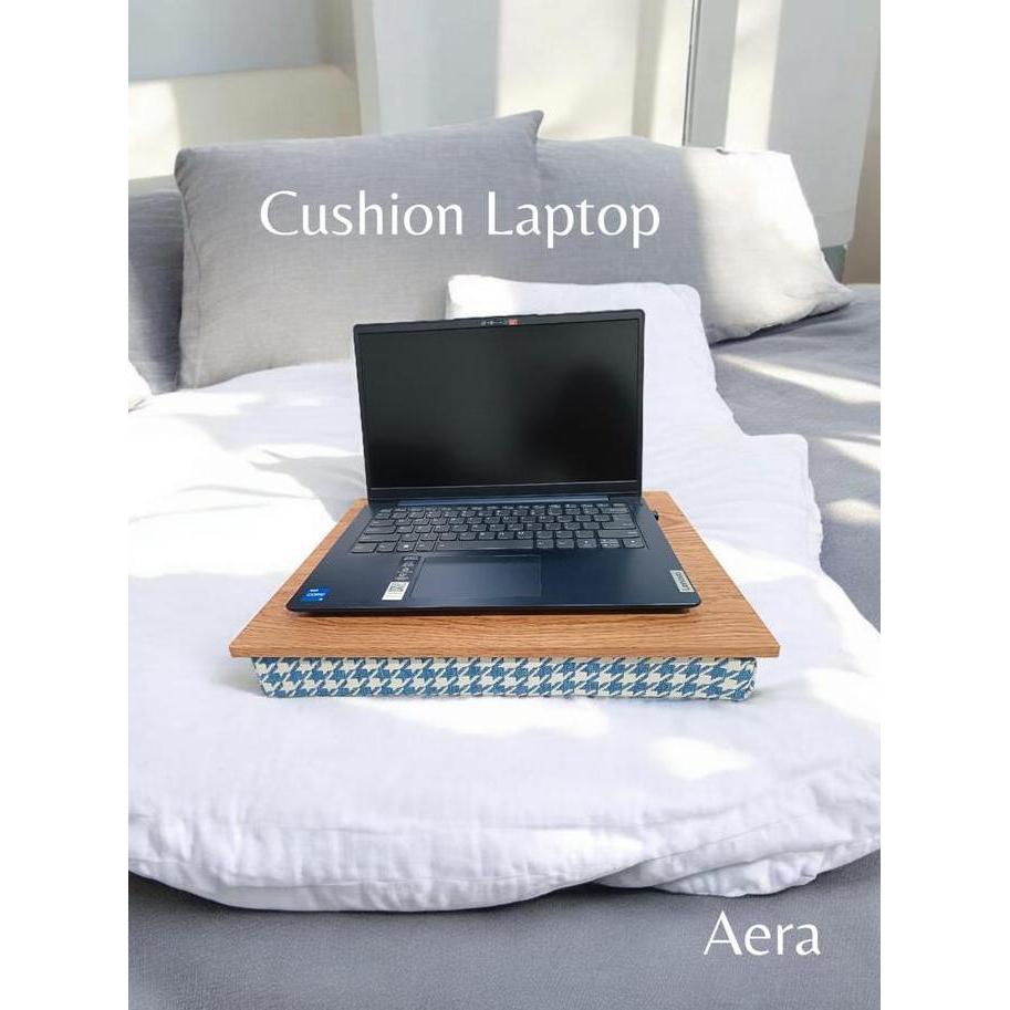 AERA INDONESIA Cushion Lap Desk | Bantal Meja Laptop Shabby 5 Fungsi BIM