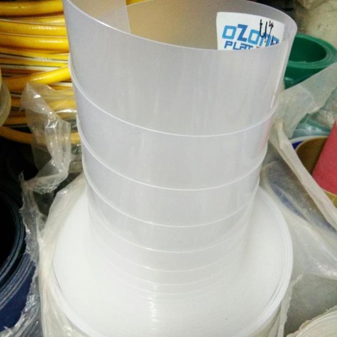 Ironbig- Plastik Tutup Pagar Tebal 1,2 Mm / Fiber Meteran Putih Susu