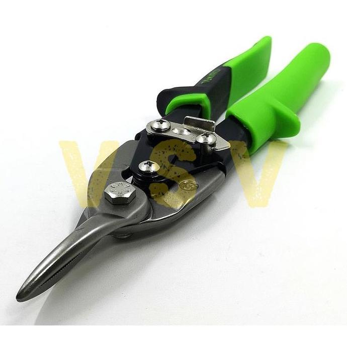 Ironbig- Tekiro Gunting Seng Aviation Snips 10 Inch Gunting Baja Ringan / Gunting Plat Gunting Seng 