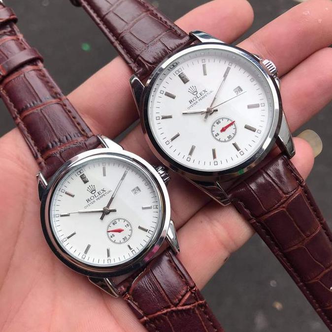 jam tangan couple otomatis small second automatic terlaris