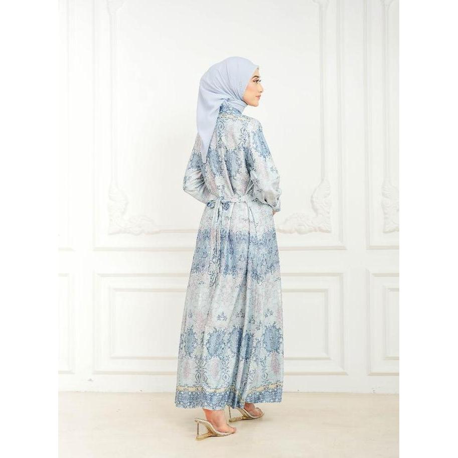 Batik Adyatma Sarimbit Arunika Series in Sky Blue Family Set