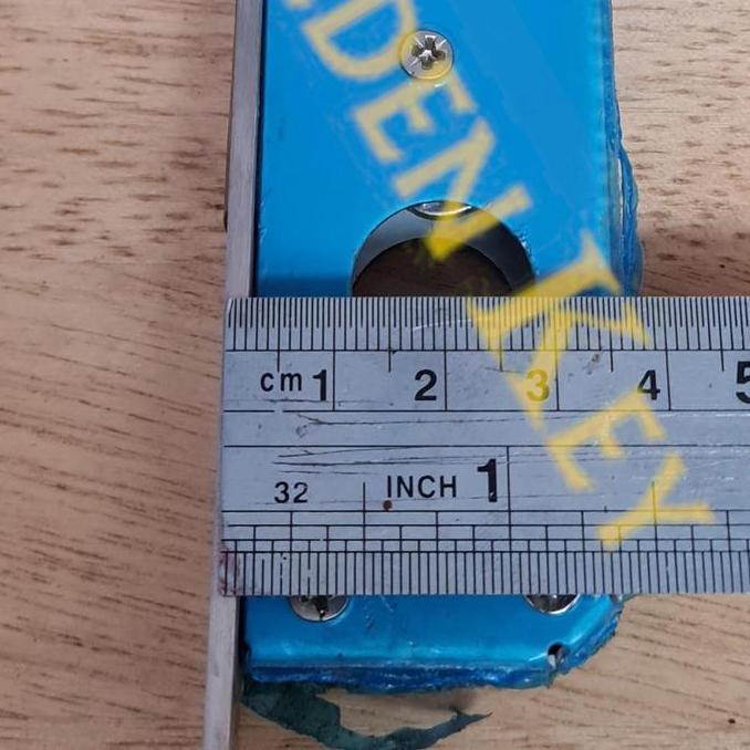 Ironbig- Paket Set Kunci Handle Body Davinci Pintu Aluminium Alumunium 3" 9055