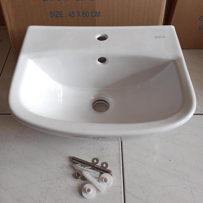 [CUCI GUDANG] / WASTAFEL SET OULU W288/WASTAFEL GANTUNG BASIN/