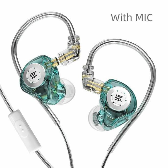 Diterium- Kz Edx Pro With Mic Hifi In Ear Monitor Earphone Alt Kz Edx Ultra
