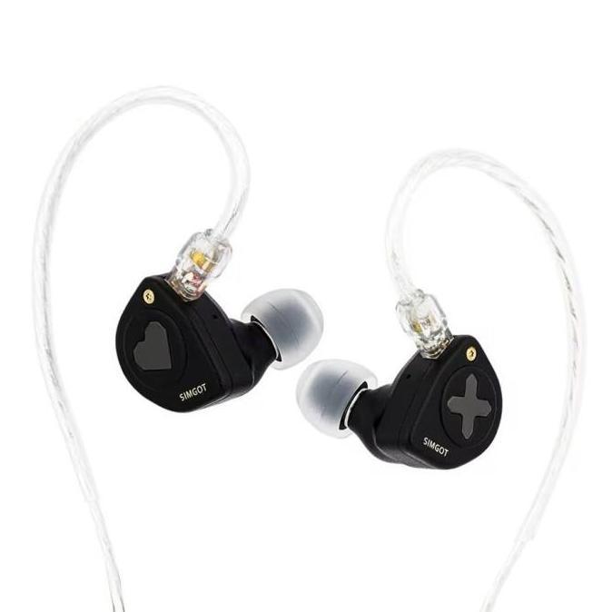 Diterium- Simgot Ew300 1Dd+1Planar+1Pzt Tribrid Driver In Ear Monitor Earphone