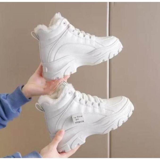 Gratong Fashion - Sepatu Boots Perempuan Korean Style / Sepatu Boot Wanita Viral Terbaru 2023 / Sepa