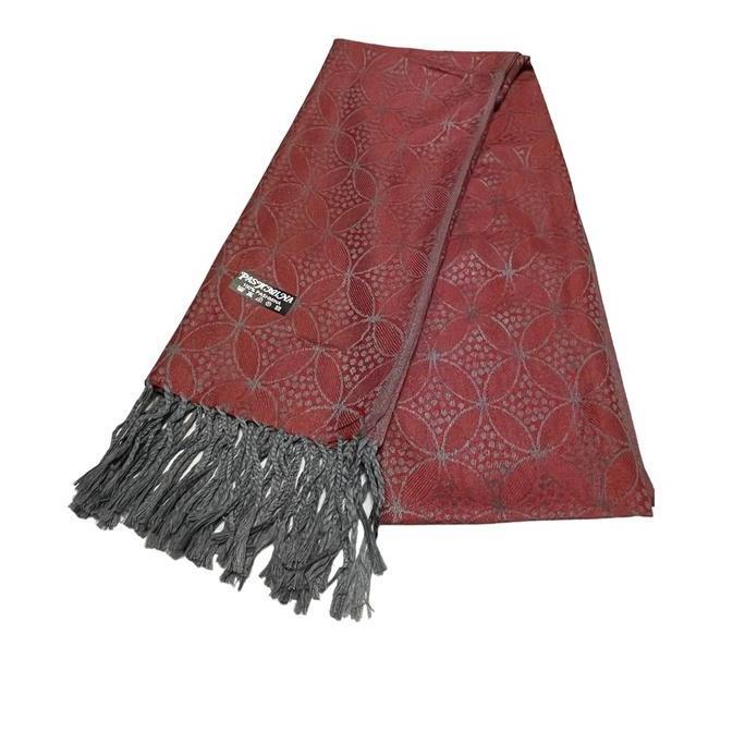 Syal motif batik kotak / syal shawl//selendang motif // pashmina motif Best Quality