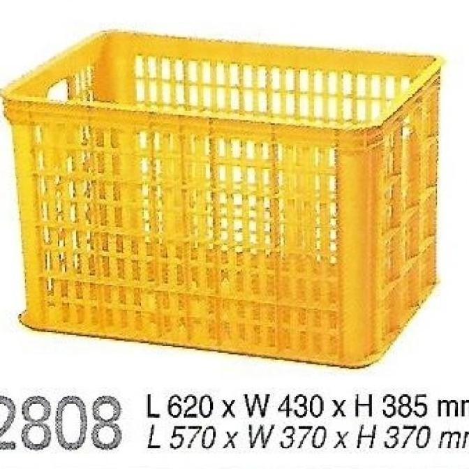 Krat Rabbit 2808 / Keranjang Buah /Keranjang Rabbit / Container Rabbit HS