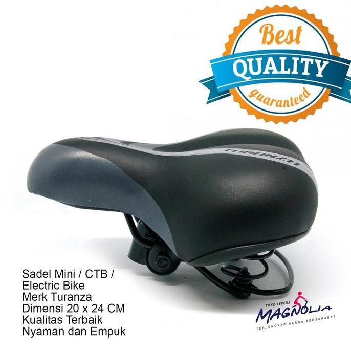 Promo Sadel Jok Sepeda CTB Seli Selis Listrik Lebar Empuk Ukuran Dewasa Diskon