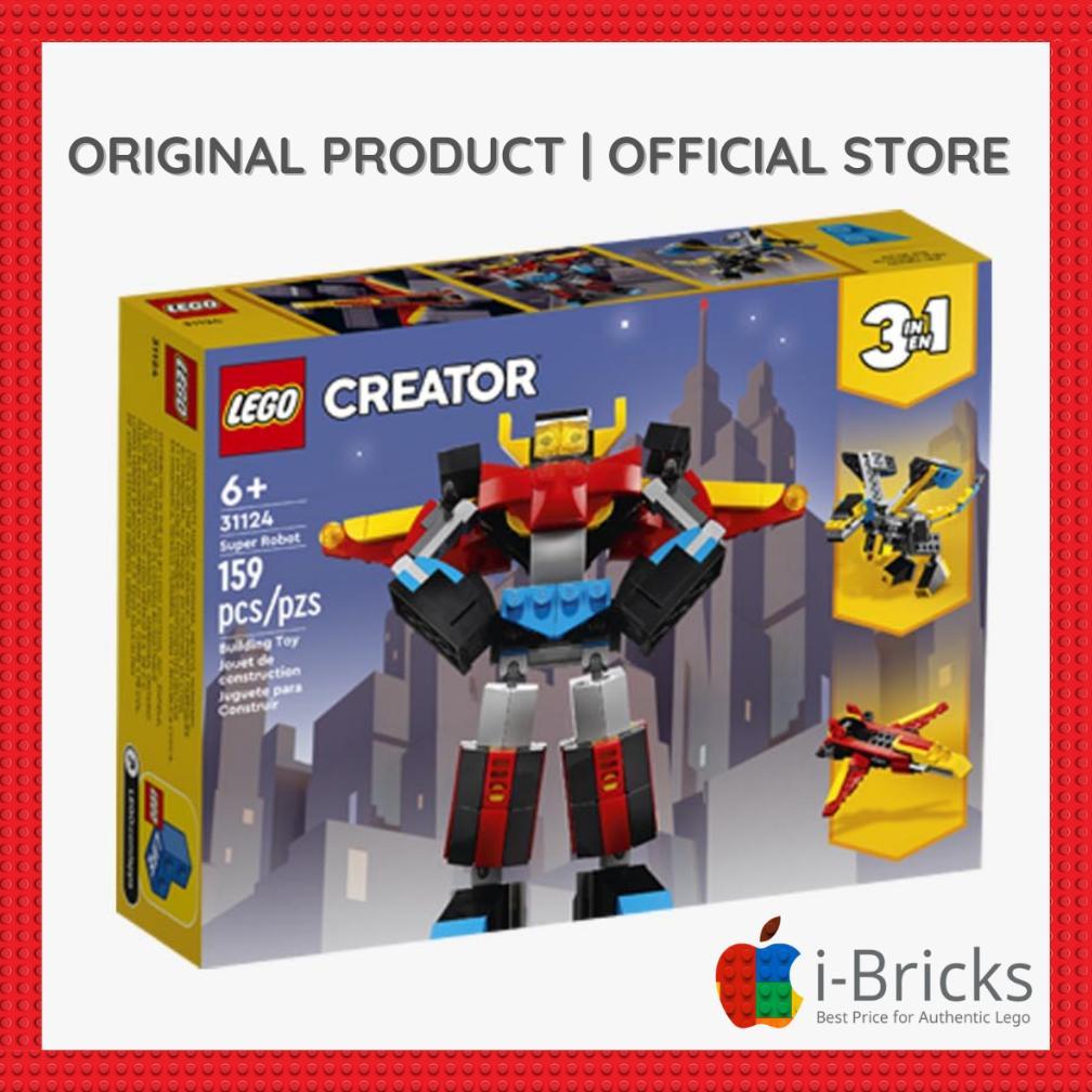 LARISS Lego Creator 31124 Super Robot 159 Pcs Plastik