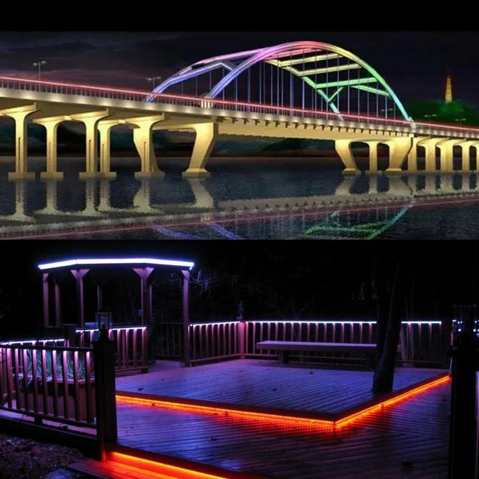 Lightbrum- P Plus (Cod) Lampu Led Strip Hari Kemerdekaan 6 Warna Lampu Hias/Lampu Hias Bendara Hari 