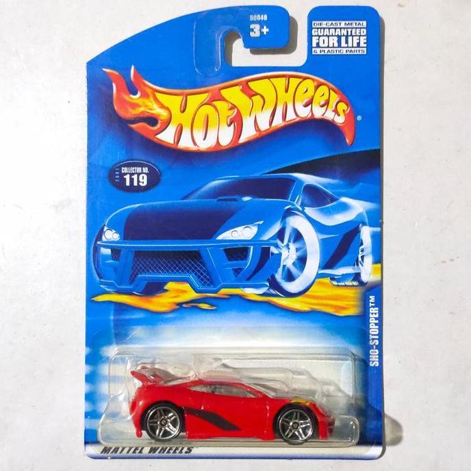 Hotwheels Hot Wheels Sho Stopper Seared Tuner merah 2001 rare