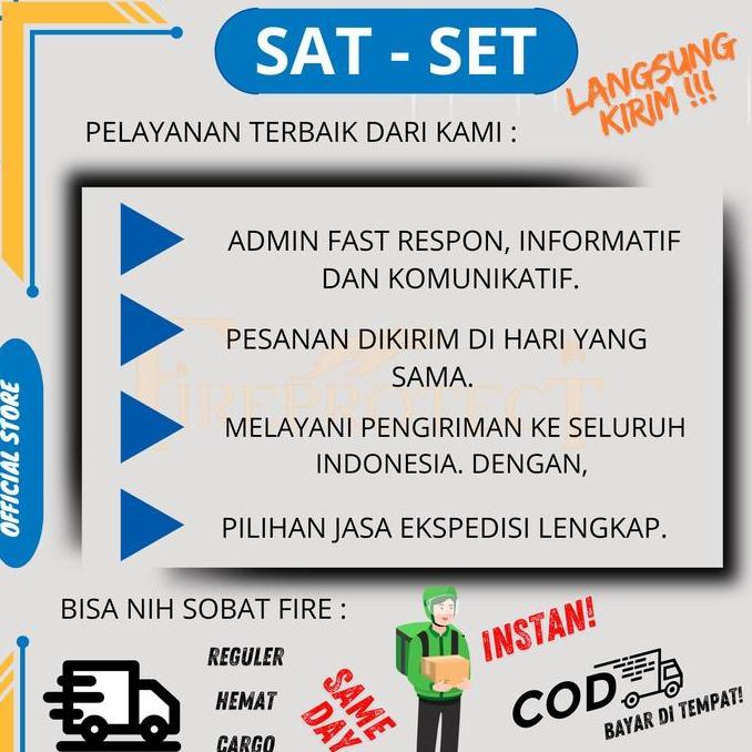 Apar pemadam Clean agent AF11 3kg / apar halon free 3kg merk Fire protect