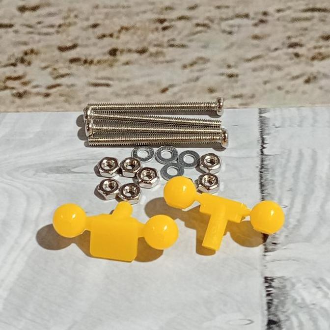 REP TAMIYA STABILIZER BALL CAP + TIANG SET