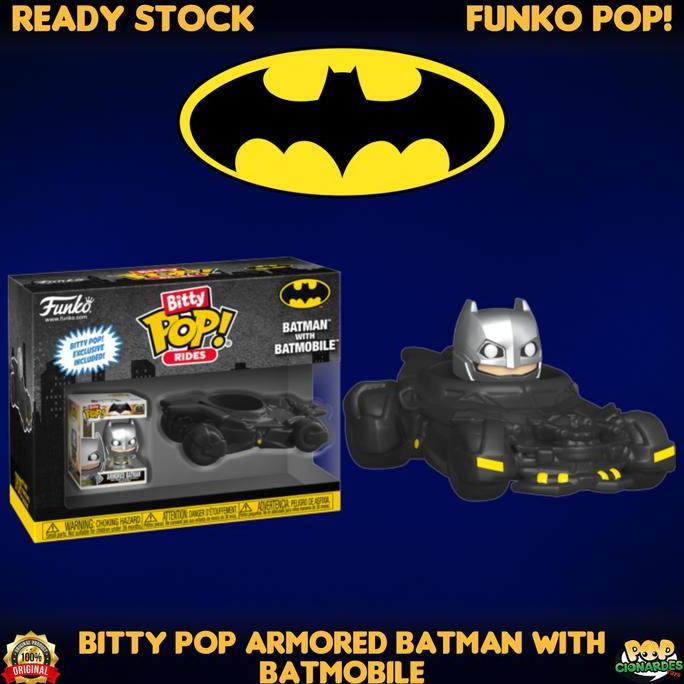 Funko POP DC Comic - Batman - Armored Batman with Batmobile