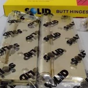 Kalisawungu7 - Engsel Pintu Solid 5 Inch / Engsel Solid 5 Inch / Engsel Stainless