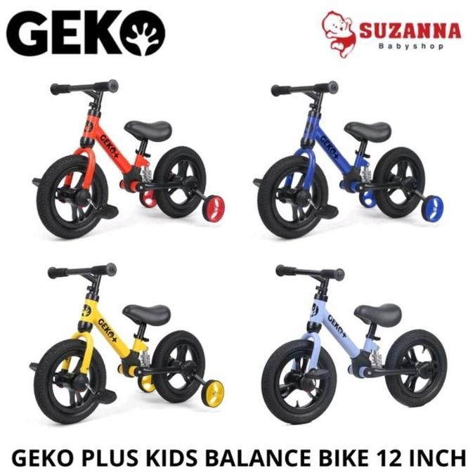 Promo Geko Plus 4in1 Kids Balance Bike 12" Diskon