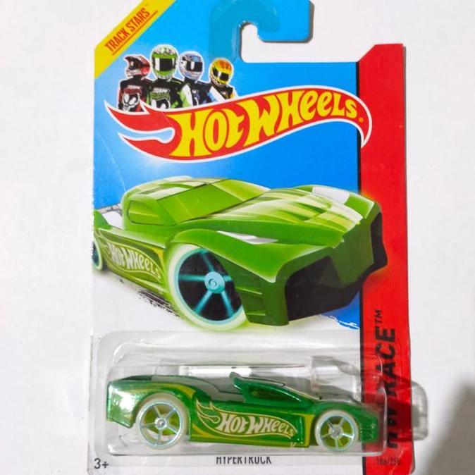 Hotwheels Hot Wheels Hypertruck hijau 2014 Glow in The Dark HW Race