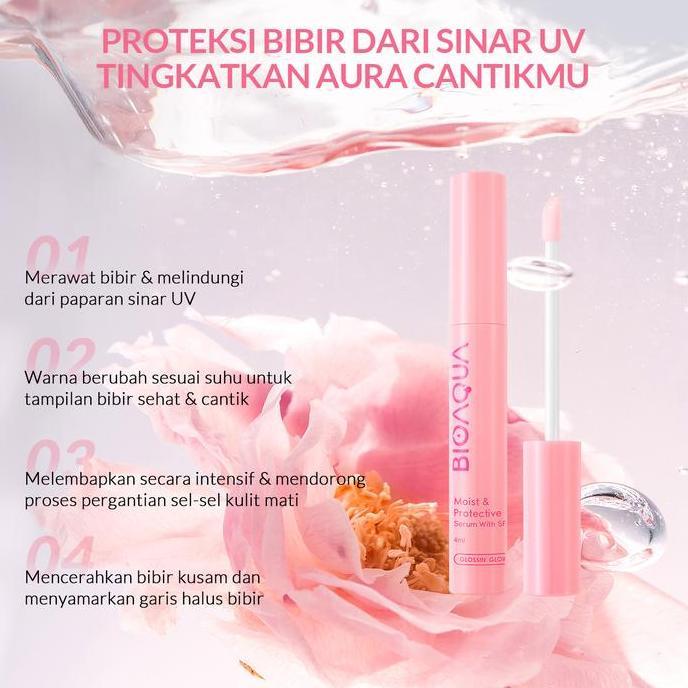 Bytxi- Lip Serum : Beli 1 Gratis 1Buhotei Bioaqua Lip Serum Warna Bibir Pink Alami Ribuan Orang Ribu