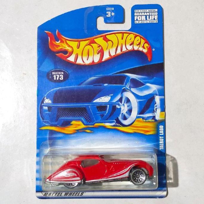 Hotwheels Hot Wheels Talbot Lago merah 2001 blue card