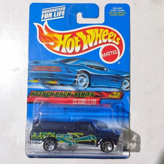 Hotwheels Hot Wheels 1979 79 Ford Truck F150 F 150 hitam 2000