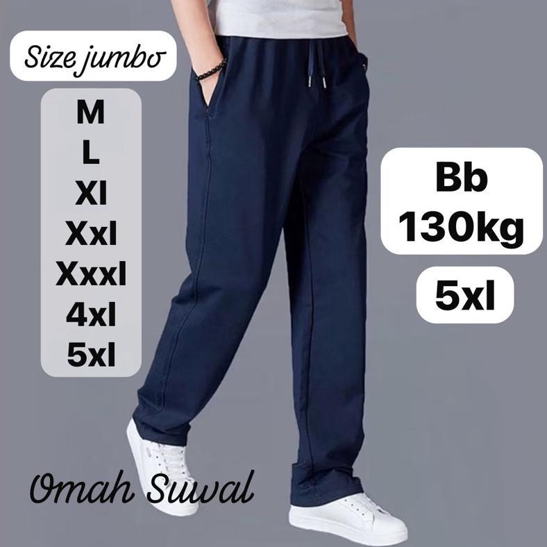 ORIGINAL CELANA PANJANG PRIA JUMBO CELANA TRAINING PRIA SUPER JUMBO CELANA PANJANG LARI CELANA PANJA