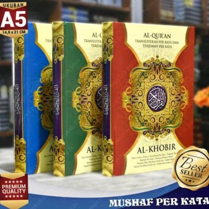 Termurah / Hot Sale Al Quran Al Khobir A5 Terjemah Translit-Al Quran Al Khobir Terjemah