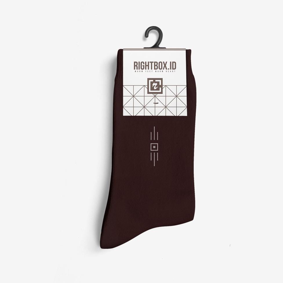 DISKON Rightbox, Paket 3 Pasang Kaos Kaki Kantor Rightbox, Motif Minimalis, Allsize Dewasa