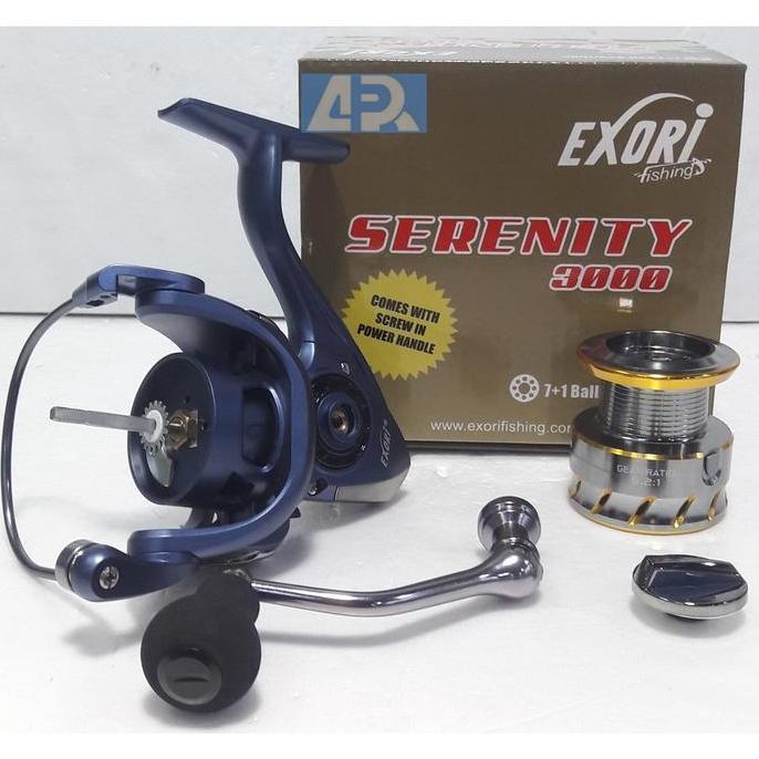 Reel Exori Serenity 3000 7+1 BB Power handle Bonus Kail pancing