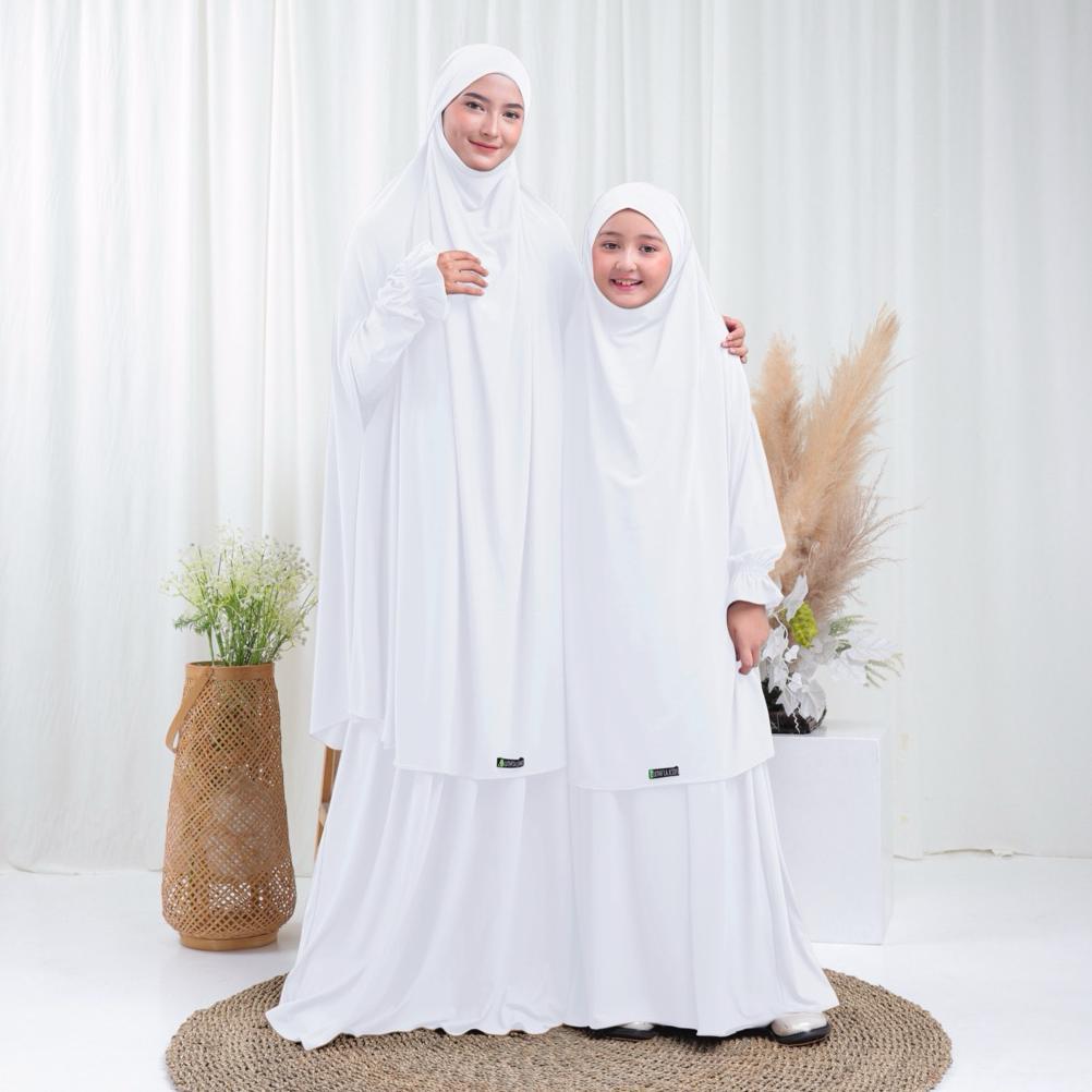 Murah Luthfia Kids - Gamis SyarI Set Mom And Kids/Fk Fatimah Set Mom And Kids