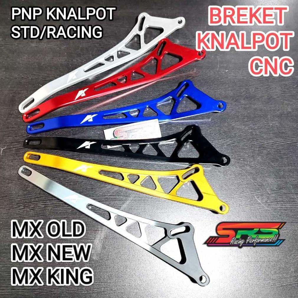 Breket Knalpot CNC MX KING MX NEW MX OLD ALLOY KINGDRAG
