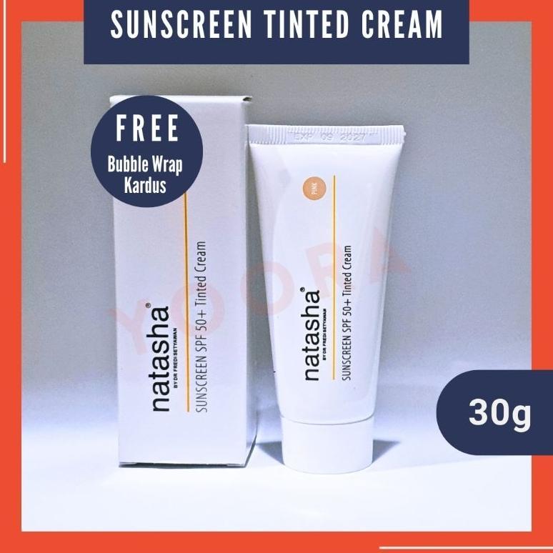Natasha Sunscreen Tinted SPF50+ PA++++, NSCSB, Sunscreen Warna, Sunblock Tinted