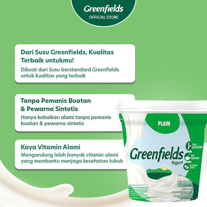 Milkwiol- Yogurt Greenfields Plain 1Kg
