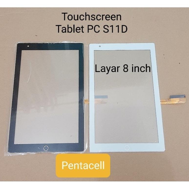 NEW PORODUK TOUCHSCREEN TABLET PC S11D/ PB S11D ORIGINAL LAYAR 8 INCH