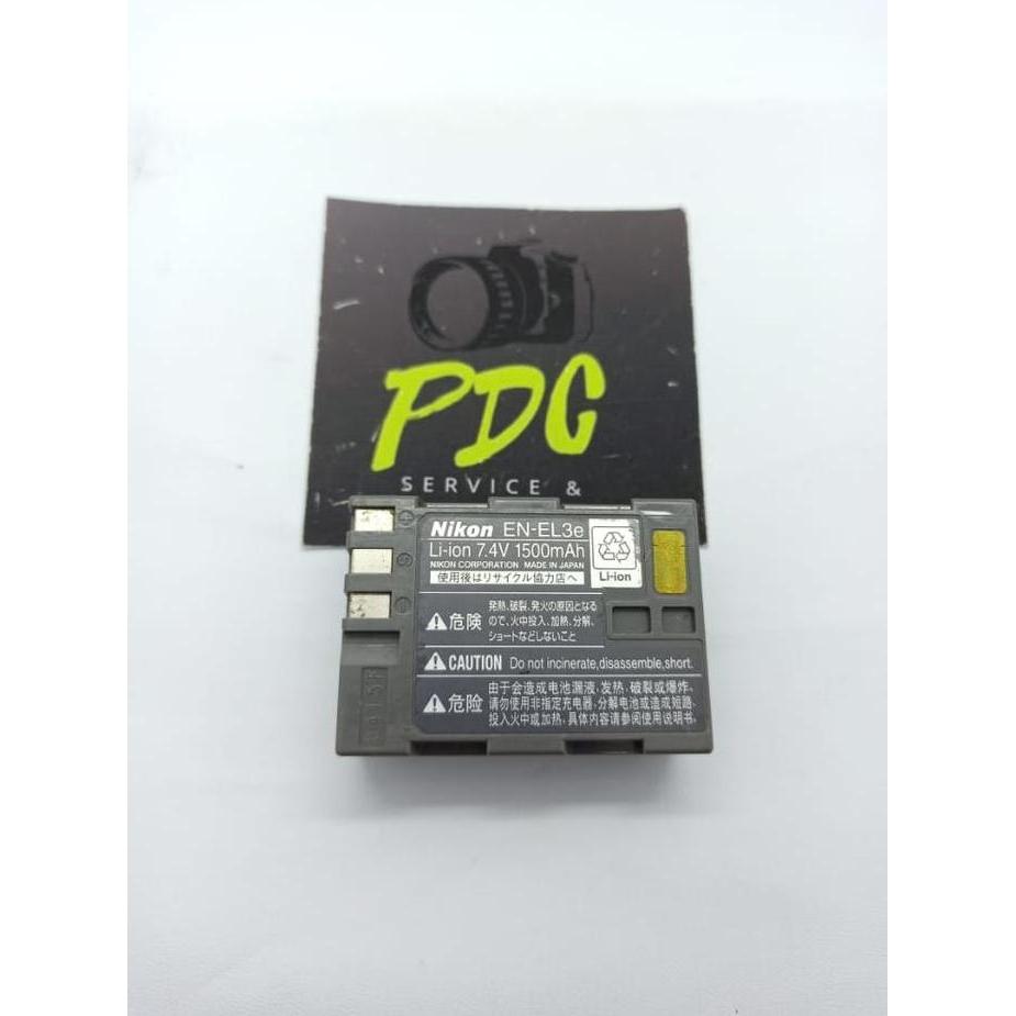 Battery Nikon En-El3E D50 D70 D80 D90 D100 D200 D300 D700 D300S D70S Second