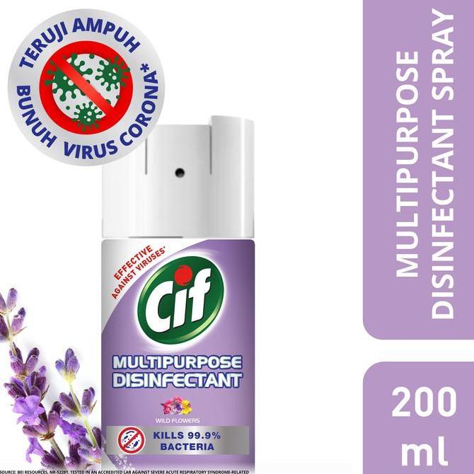 CIF Multipurpose Disinfectant Spray 200ml