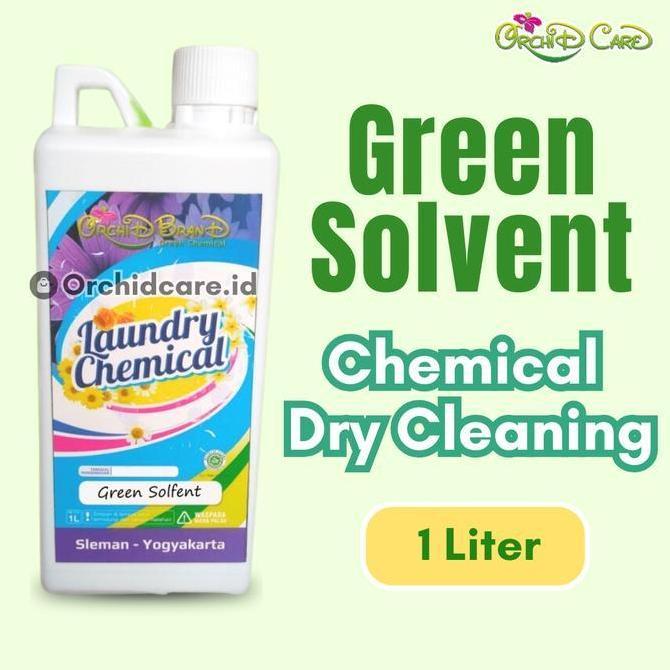 DR" GREEN SOLVENT CAIRAN DRY CLEANING CHEMICAL 1 LITER REFILL
