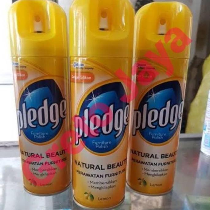 Pledge Spray Polish Kaleng Pengkilap Pembersih Mebel Kayu Meubel