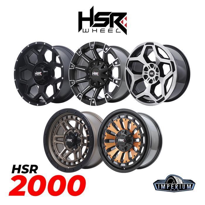 Velg Mobil Ring 14 Hingga Ring 22 Hsr Wheel - Hsr2000 Original Dan Terpercaya