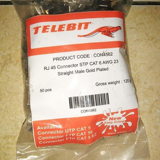 Telebit Konektor RJ45 FTP / STP Cat6