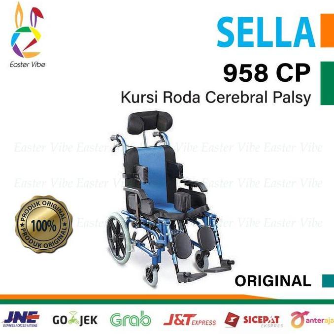 SELLA 958 CP KURSI RODA CELEBRAL PALSY