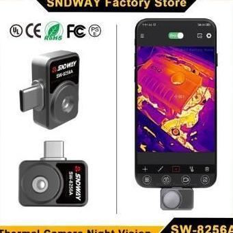 SNDWAY Infrared Thermal Imager Night Vision Android USB C SW-8256A