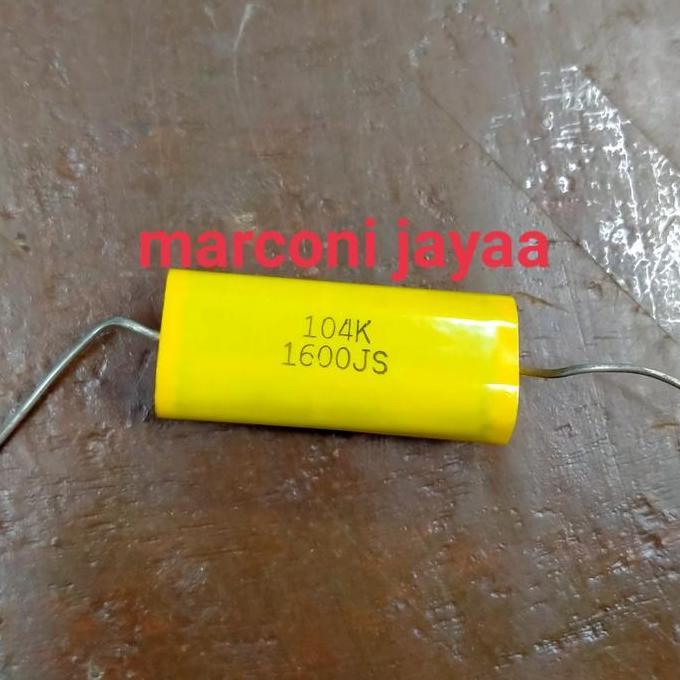 kapasitor axial 104k 1600volt READY