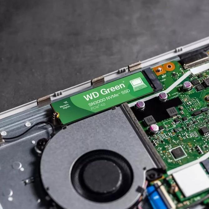 Ssd Wd Green Sn3000 500Gb 1Tb 2Tb - Ssd M.2 Nvme Pcie Gen 4
