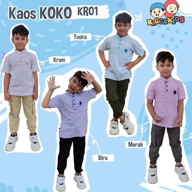 KOKO KAOS ANAK RAGGAKIDS BISA COUPLE DGN AYAH