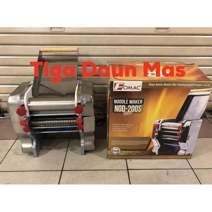 Mesin Cetak Mie Stainless Fomac / Mesin Penggiling Mie Listrik terlaris